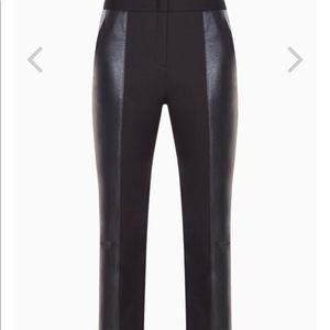 BCBG MaxAzria Brennan Faux Leather Panel Pants